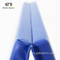 Colchoneta de gimnasio gruesa suave azul para entrenamiento de niños